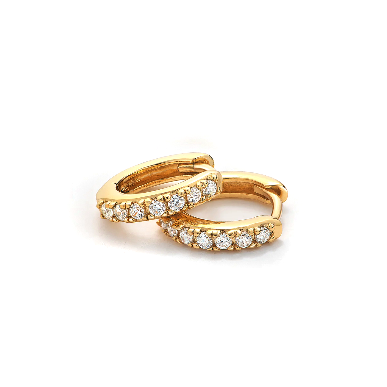 Gold Vermeil Mini Stone Set Sara Huggies